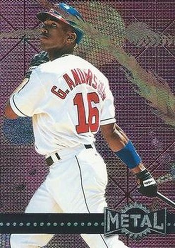 #23 Garret Anderson - California Angels - 1996 Metal Universe Baseball