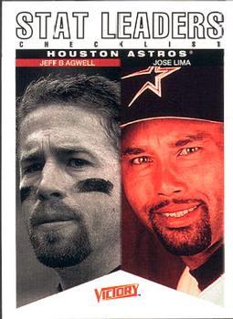 #23 Jeff Bagwell / Jose Lima - Houston Astros - 2000 Upper Deck Victory Baseball