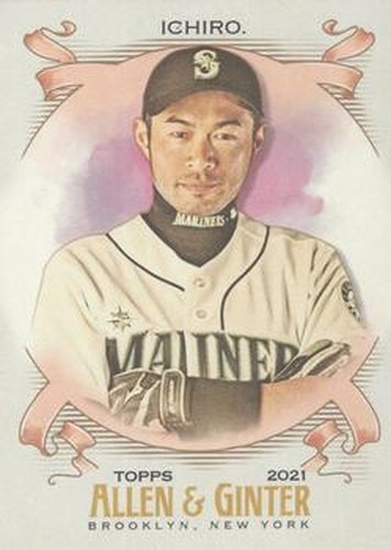 #23 Ichiro - Seattle Mariners - 2021 Topps Allen & Ginter Baseball