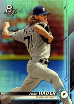 #23 Josh Hader - Milwaukee Brewers - 2019 Bowman Platinum Baseball