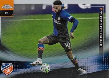 #23 JŸrgen Locadia - FC Cincinnati - 2021 Topps Chrome MLS Soccer