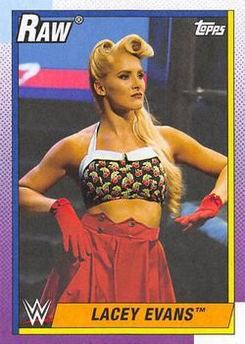 #23 Lacey Evans - 2021 Topps Heritage WWE Wrestling
