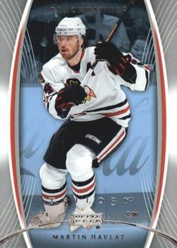 #23 Martin Havlat - Chicago Blackhawks - 2007-08 Upper Deck Trilogy Hockey