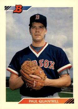 #23 Paul Quantrill - Boston Red Sox - 1992 Bowman Baseball