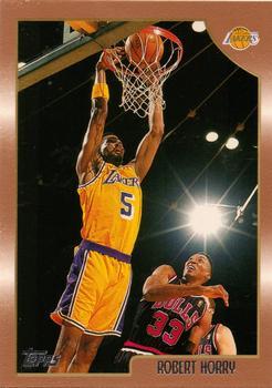 #23 Robert Horry - Los Angeles Lakers - 1998-99 Topps Basketball
