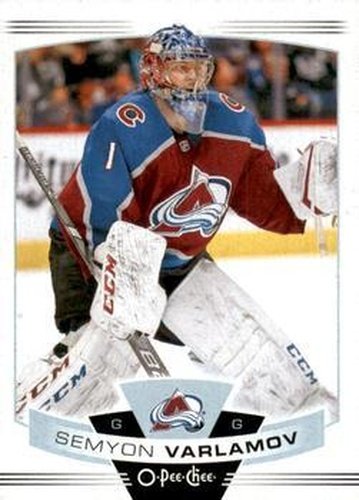 #23 Semyon Varlamov - Colorado Avalanche - 2019-20 O-Pee-Chee Hockey