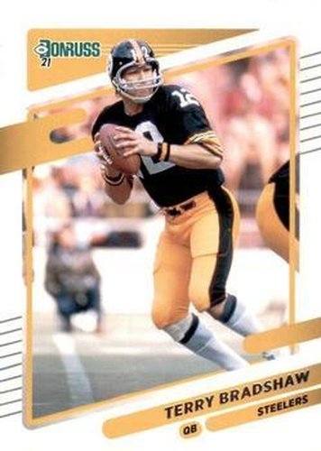 #23 Terry Bradshaw - Pittsburgh Steelers - 2021 Donruss Football