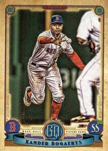 #23 Xander Bogaerts - Boston Red Sox - 2019 Topps Gypsy Queen Baseball