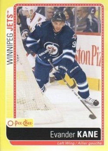 #S-EK Evander Kane - Winnipeg Jets - 2013-14 O-Pee-Chee Hockey - Stickers