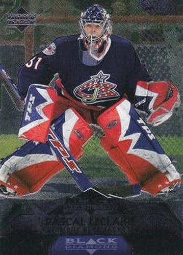 #23 Pascal Leclaire - Columbus Blue Jackets - 2007-08 Upper Deck Black Diamond Hockey