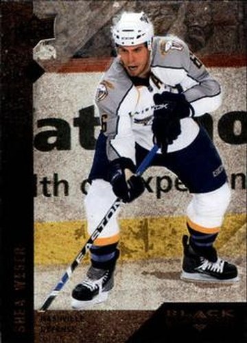 #23 Shea Weber - Nashville Predators - 2009-10 Upper Deck Black Diamond Hockey