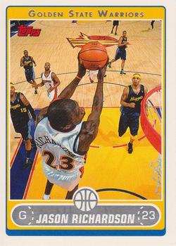 #23 Jason Richardson - Golden State Warriors - 2006-07 Topps Basketball