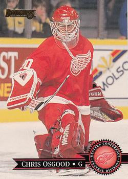 #23 Chris Osgood - Detroit Red Wings - 1995-96 Donruss Hockey