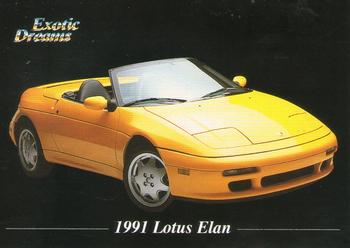 23 1991 Lotus Elan - 1992 All Sports Marketing Exotic Dreams – Isolated  Cards