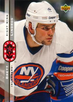 #240 Brett Lindros - New York Islanders - 1994-95 Upper Deck Hockey