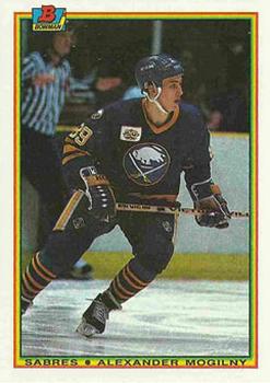 #240 Alexander Mogilny - Buffalo Sabres - 1990-91 Bowman Hockey