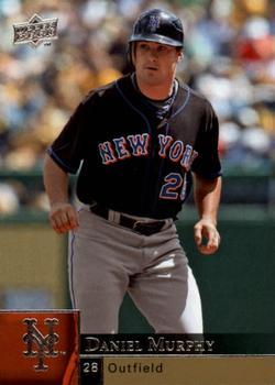 #240 Daniel Murphy - New York Mets - 2009 Upper Deck Baseball