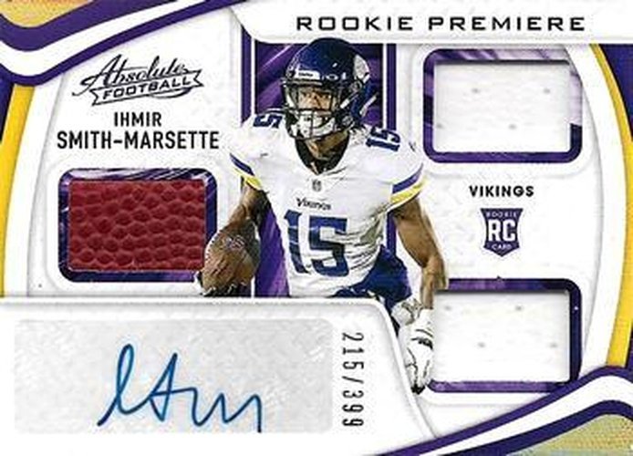 #240 Ihmir Smith-Marsette - Minnesota Vikings - 2021 Panini Absolute Football