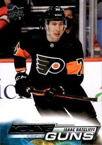 #240 Isaac Ratcliffe - Philadelphia Flyers - 2022-23 Upper Deck Hockey