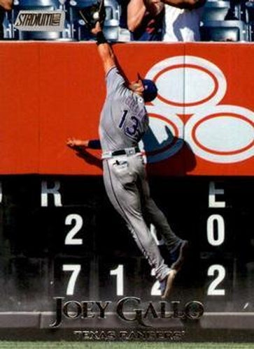 #240 Joey Gallo - Texas Rangers - 2019 Stadium Club Baseball