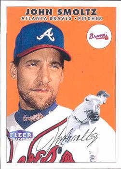#240 John Smoltz - Atlanta Braves - 2000 Fleer Tradition Baseball
