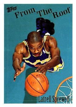 #240 Latrell Sprewell - Golden State Warriors - 1994-95 Topps Basketball
