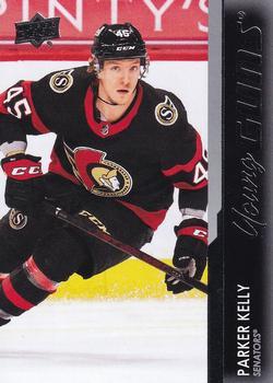 #240 Parker Kelly - Ottawa Senators - 2021-22 Upper Deck Hockey
