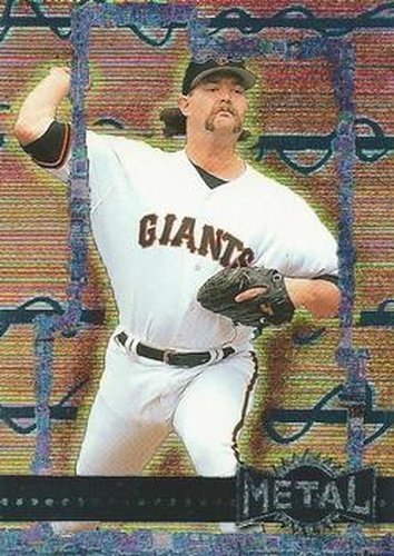#240 Rod Beck - San Francisco Giants - 1996 Metal Universe Baseball