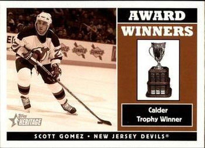 #240 Scott Gomez - New Jersey Devils - 2000-01 Topps Heritage Hockey