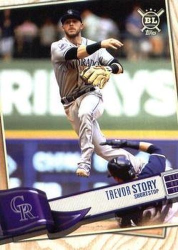 #240 Trevor Story - Colorado Rockies - 2019 Topps Big League Baseball