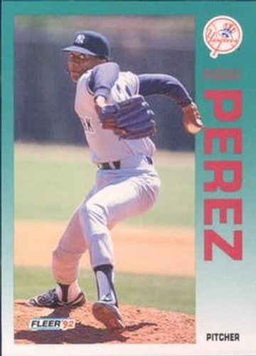 #240 Pascual Perez - New York Yankees - 1992 Fleer Baseball