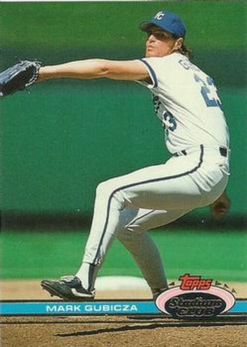 #240 Mark Gubicza - Kansas City Royals - 1991 Stadium Club Baseball