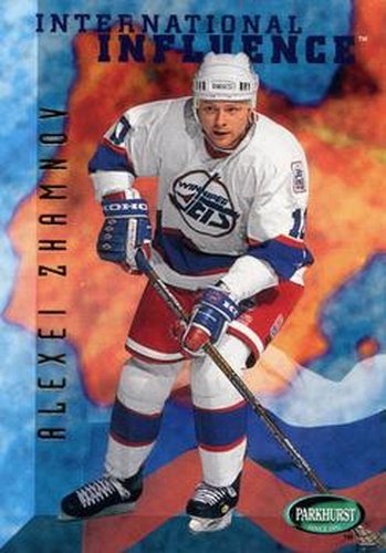#241 Alexei Zhamnov - Winnipeg Jets - 1995-96 Parkhurst International Hockey