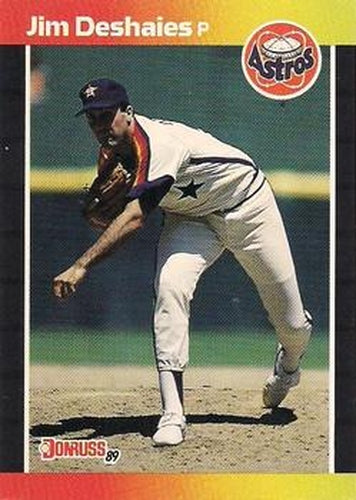 #241 Jim Deshaies - Houston Astros - 1989 Donruss Baseball
