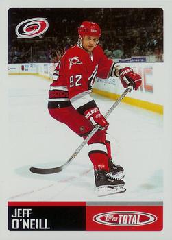 #241 Jeff O'Neill - Carolina Hurricanes - 2002-03 Topps Total Hockey