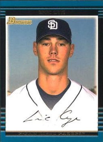 #241 Eric Cyr - San Diego Padres - 2002 Bowman Baseball