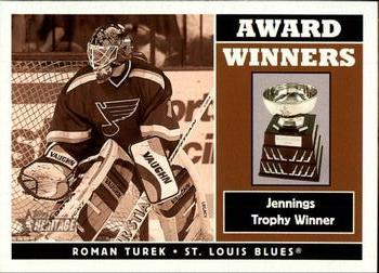 #241 Roman Turek - St. Louis Blues - 2000-01 Topps Heritage Hockey