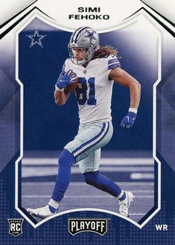 #241 Simi Fehoko - Dallas Cowboys - 2021 Panini Playoff Football