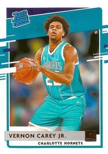 #241 Vernon Carey Jr. - Charlotte Hornets - 2020-21 Donruss Basketball