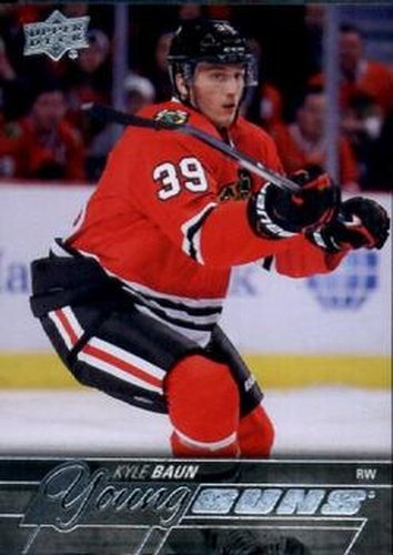 #241 Kyle Baun - Chicago Blackhawks - 2015-16 Upper Deck Hockey