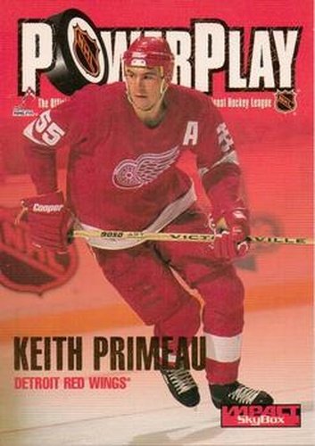 #241 Keith Primeau - Detroit Red Wings - 1995-96 SkyBox Impact Hockey