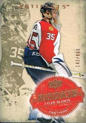 #241 Tyler Plante - Florida Panthers - 2008-09 Upper Deck Artifacts Hockey