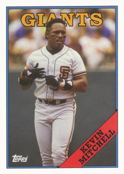 #242 Kevin Mitchell - San Francisco Giants - 2013 Topps Archives Baseball