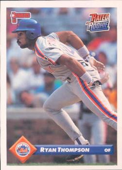 #242 Ryan Thompson - New York Mets - 1993 Donruss Baseball