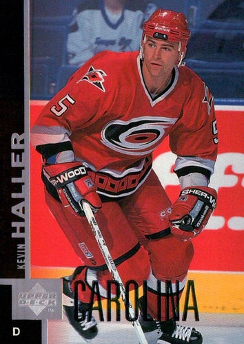 #242 Kevin Haller - Carolina Hurricanes - 1997-98 Upper Deck Hockey