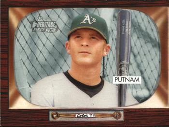 #242 Danny Putnam - Oakland Athletics - 2004 Bowman Heritage Baseball