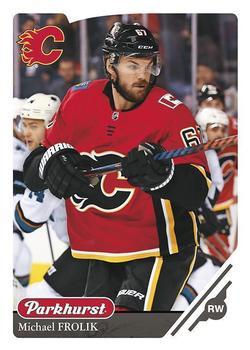 #242 Michael Frolik - Calgary Flames - 2018-19 Parkhurst Hockey
