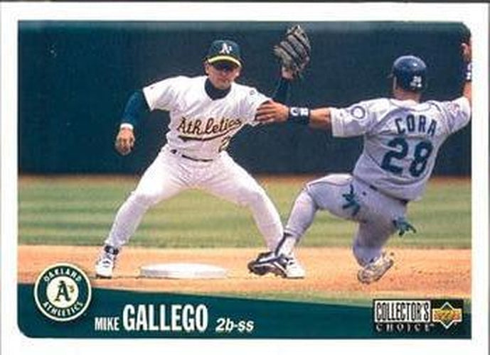#242 Mike Gallego - Oakland Athletics - 1996 Collector's Choice Baseball