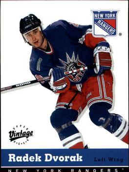 #242 Radek Dvorak - New York Rangers - 2000-01 Upper Deck Vintage Hockey