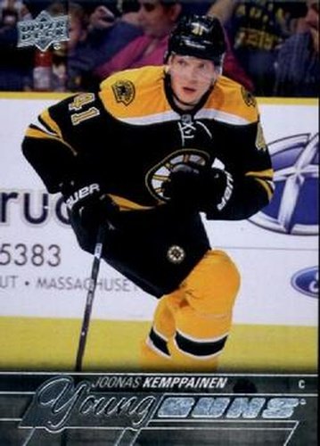 #243 Joonas Kemppainen - Boston Bruins - 2015-16 Upper Deck Hockey